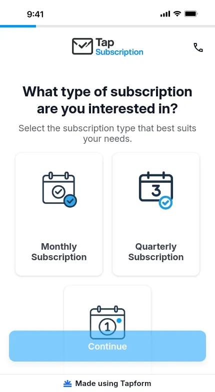 Subscription